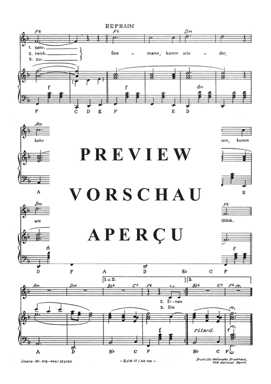 Product gallery: Page 5 of 7 Seemann, komm wieder , Steffan, Robert, Piano and Voice