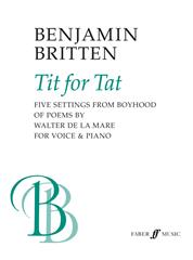 cover: Silver (from 'Tit For Tat'), Benjamin Britten