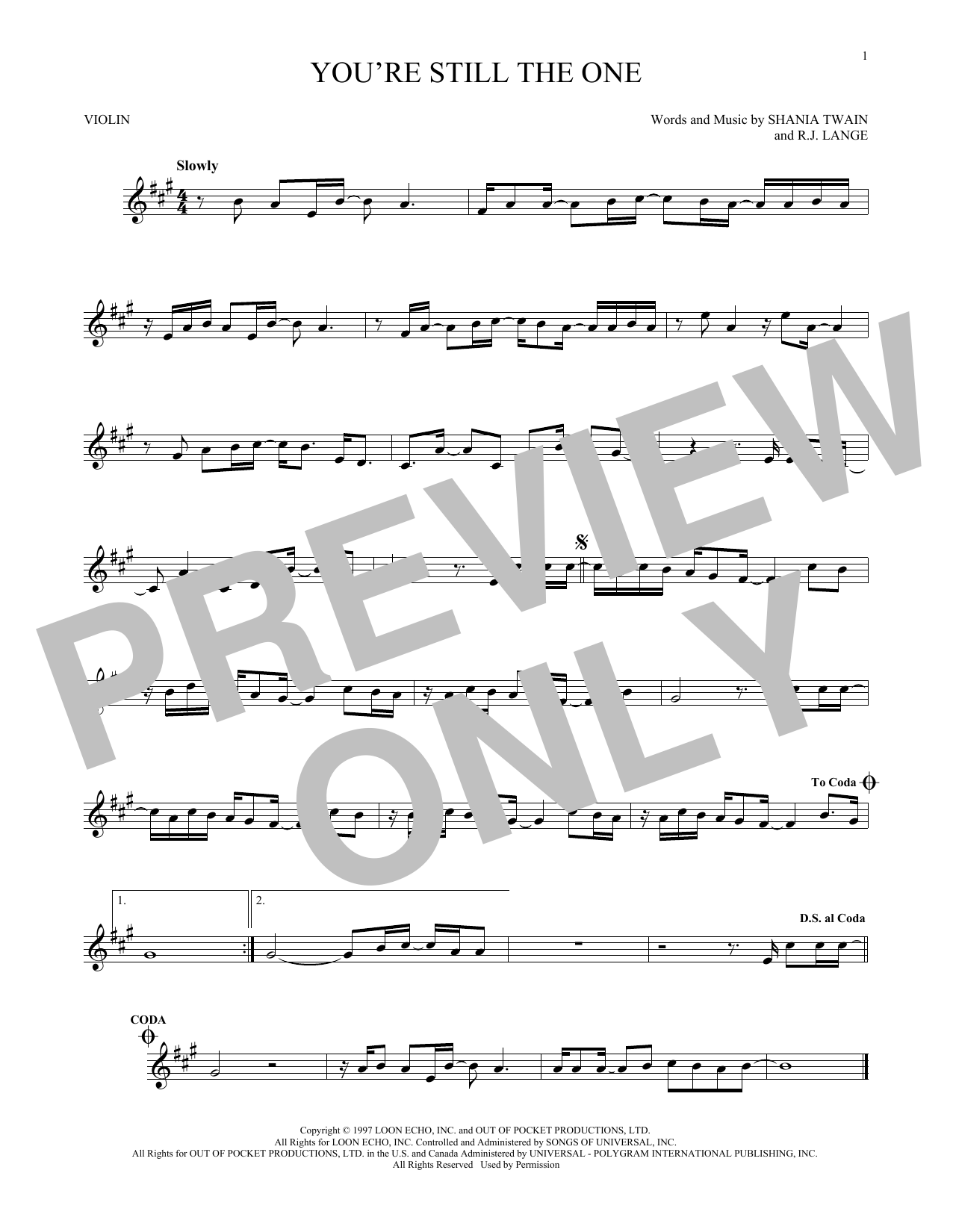Product gallery: Page 1 of 1 You're Still The One, Shania Twain