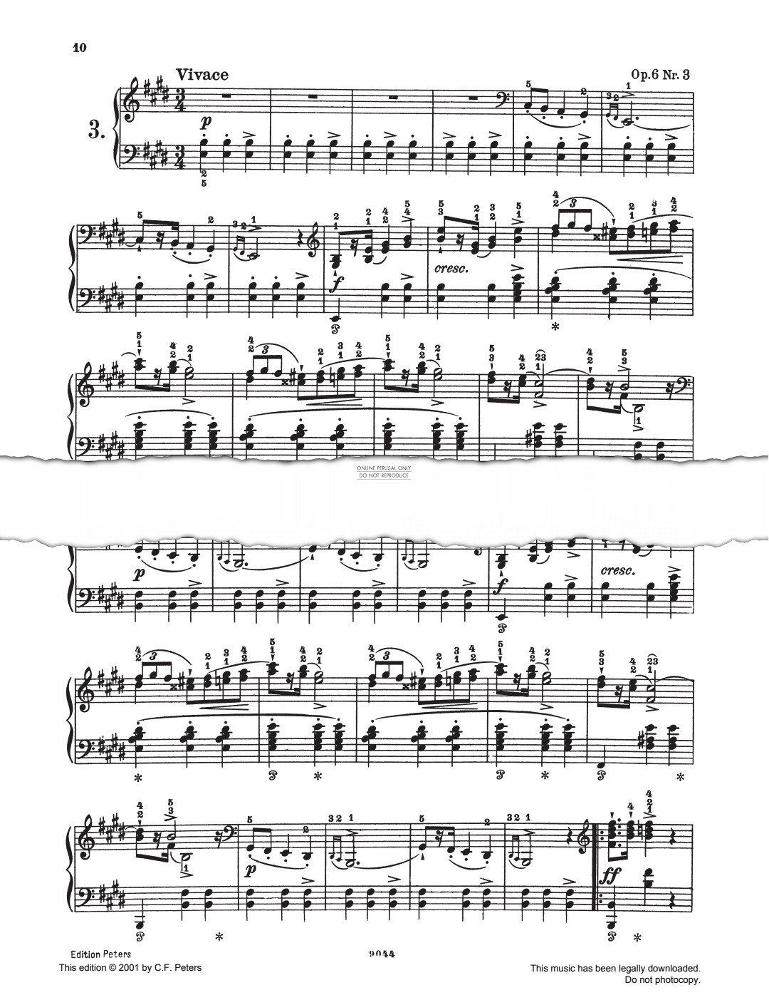 Produktbild zu: Mazurkas Op. 6 No. 3