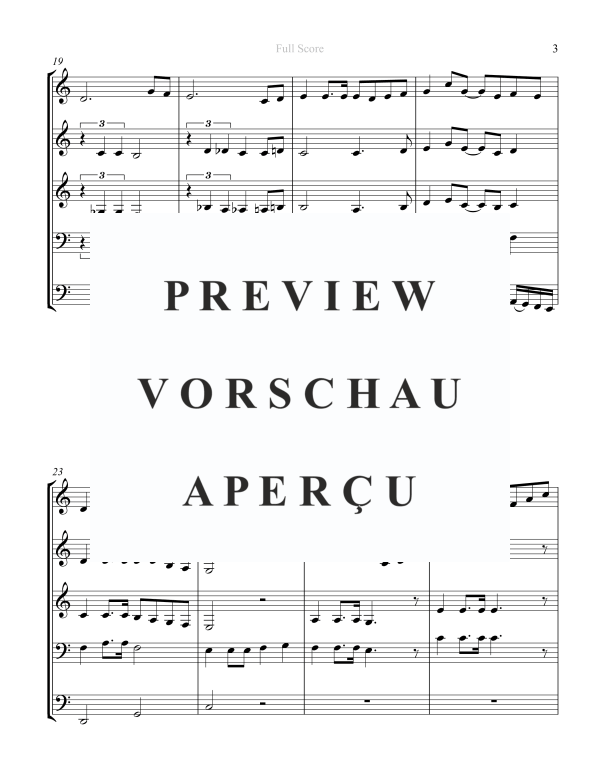 Produktgalerie: Seite 5 von 11 I Will Sing of the Mercies, , Blechbläser Quintett