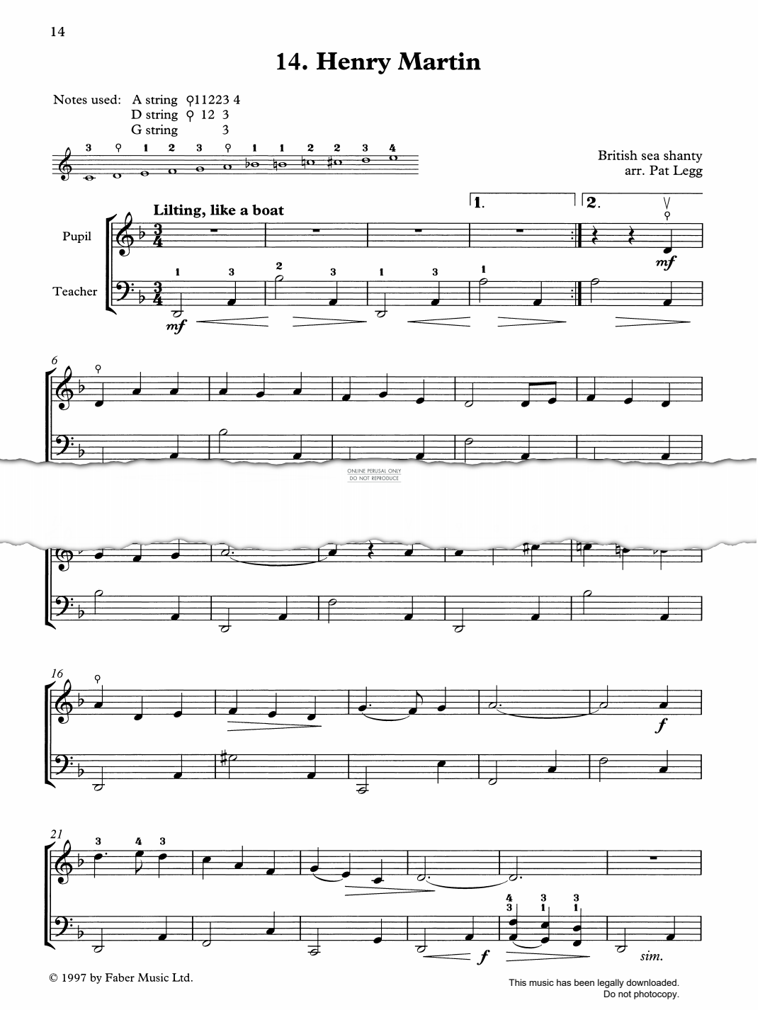Produktgalerie: Seite 1 von 1 Henry Martin, English Traditional, Violoncello