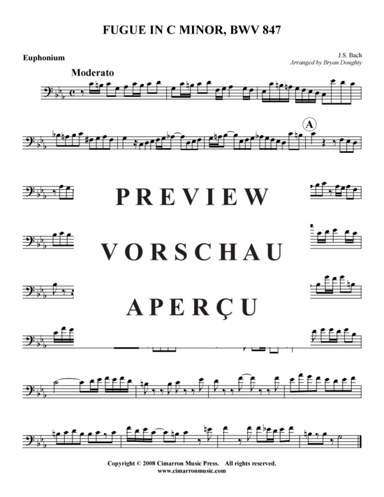 Produktgalerie: Seite 4 von 7 Fuge in C-Moll , , (Bariton, Horn, Tuba)