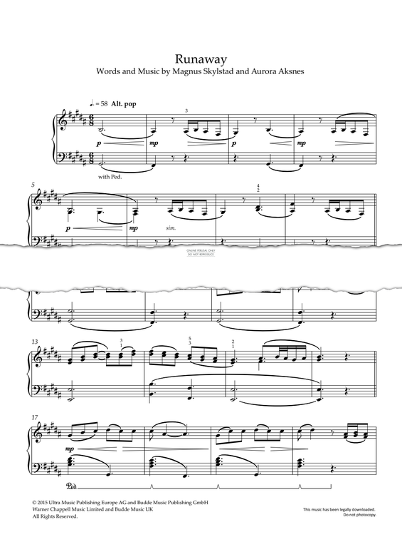 Product gallery: Page 1 of 1 Runaway, AURORA