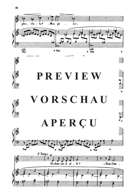 Product gallery: Page 5 of 6 L'absent Op.5 No.3, , Medium Voice and Piano