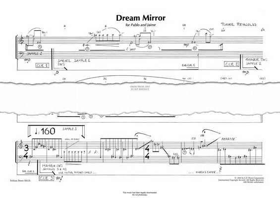 Produktgalerie: Seite 1 von 1 Dream Mirror, Roger Reynolds, Gitarre