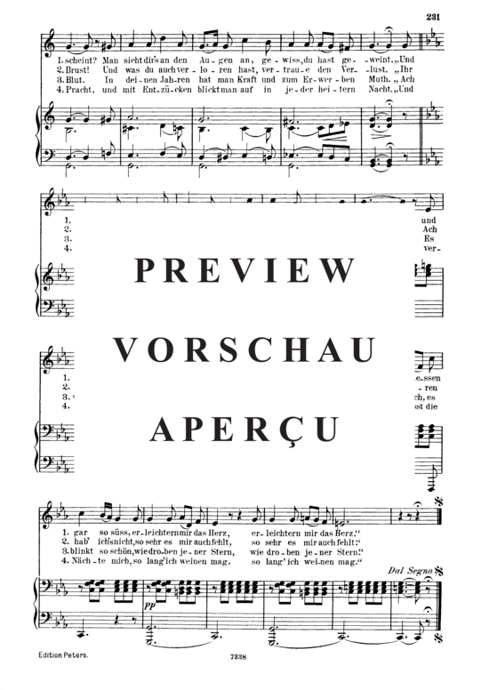 Product gallery: Page 3 of 3 Trost in Thränen D.120, , Medium Voice and Piano