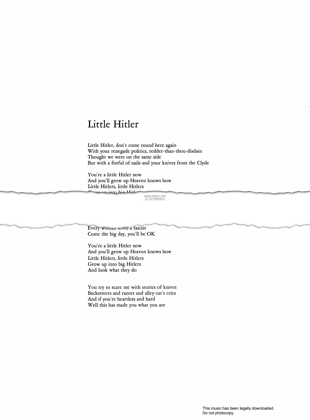 Product picture to: Little Hitler