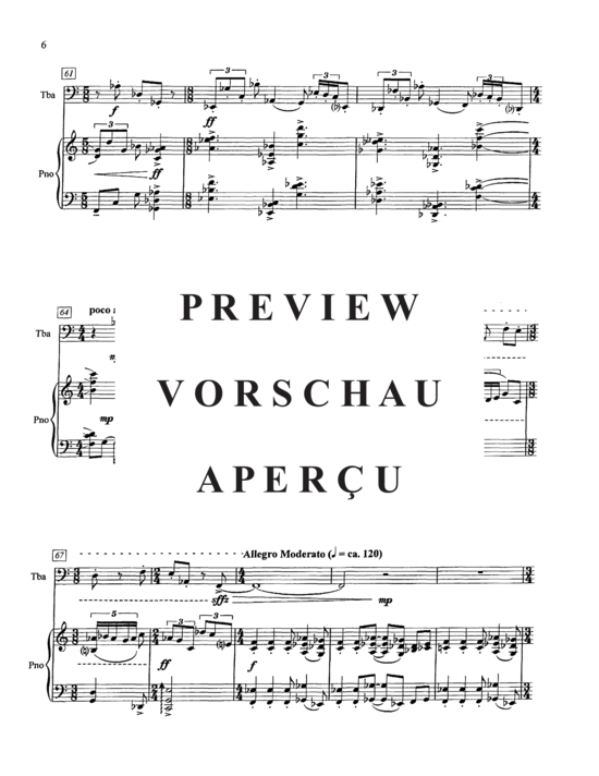 Produktgalerie: Seite 8 von 21 Effusion , , (Tuba + Klavier)