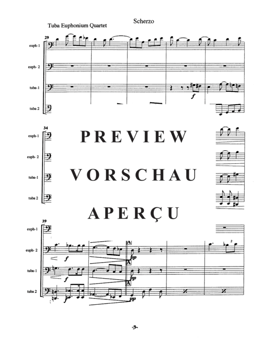 Product gallery: Page 5 of 17 Scherzo , , (Tuba Quartett EETT)
