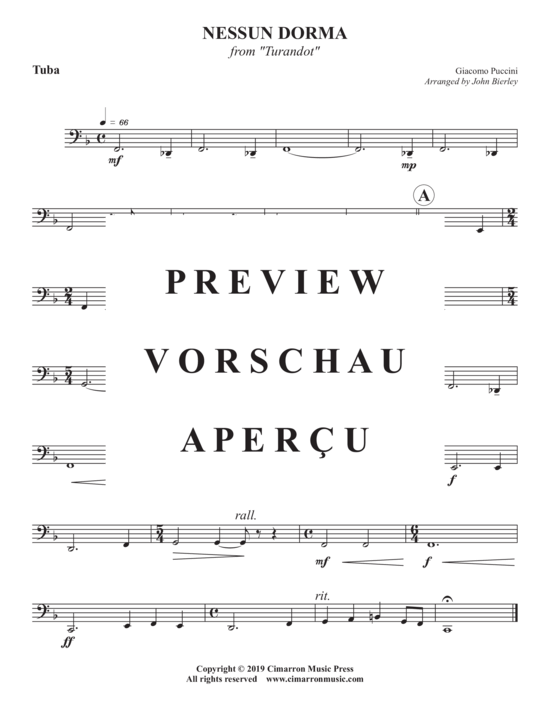 Produktgalerie: Seite 9 von 9 Nessun Dorma , , (Blechbläser Quintett)