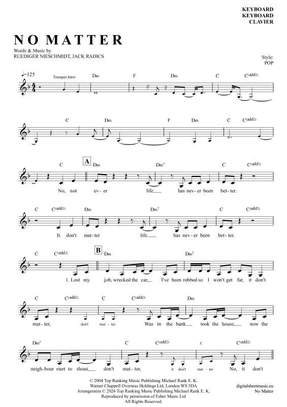 Produktbild zu: No MatterJack Radics