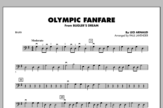 Produktbild zu:  Olympic Fanfare (Bugler's Dream) - Bass - 