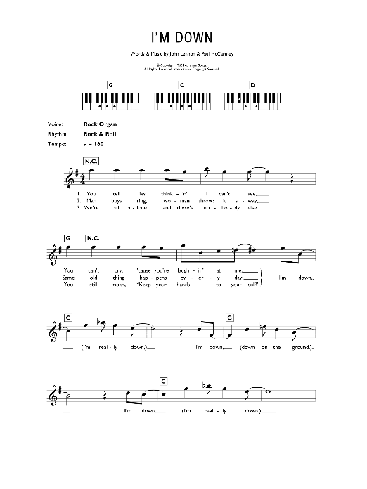 Produktbild zu: I'm Down