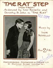 cover: 'The Rat' Step (Fox-Trot), Ivor Novello