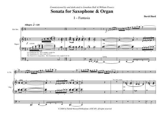 gallery: Sonata for alto saxophone and organ , , (Alt Saxophon + Orgel)
