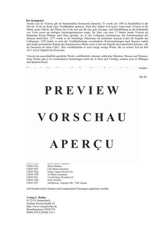gallery: Vierstimmige Hymni und Antiphonen (Motetten Bd.5), , (Vier Vokalstimmen)