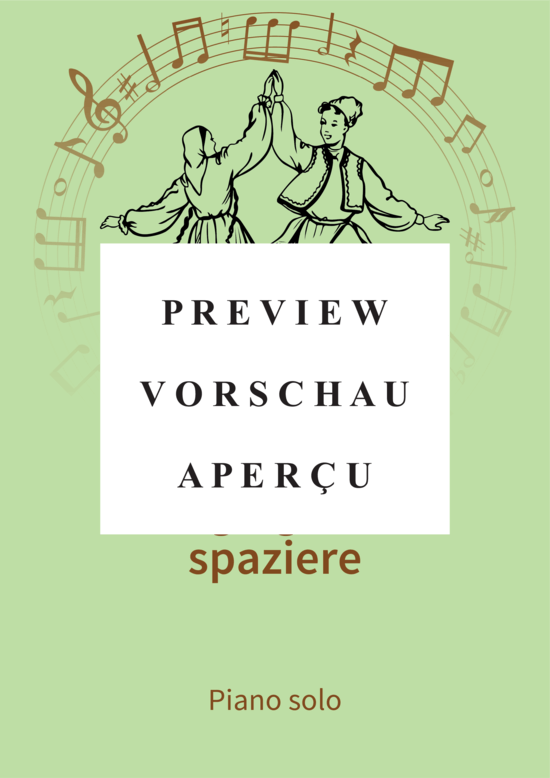 Product gallery: Page 2 of 5 Ich ging emol spaziere , , Piano Solo