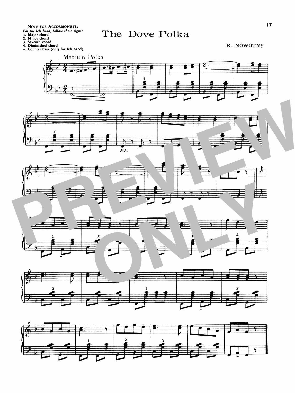 Produktgalerie: Seite 1 von 1 The Dove Polka, Lawrence Welk, Klavier