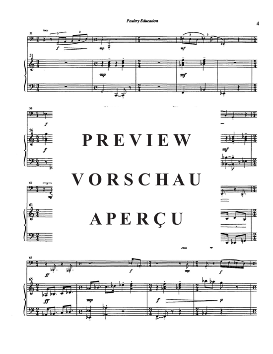 Produktgalerie: Seite 8 von 21 Four Ragged Fables , , (Tuba + Klavier)