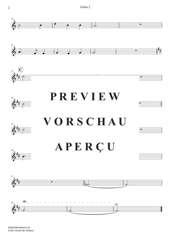 Product gallery: Page 8 of 15 Leise Rieselt Der Schnee , Weihnachten, (violin trio + piano)
