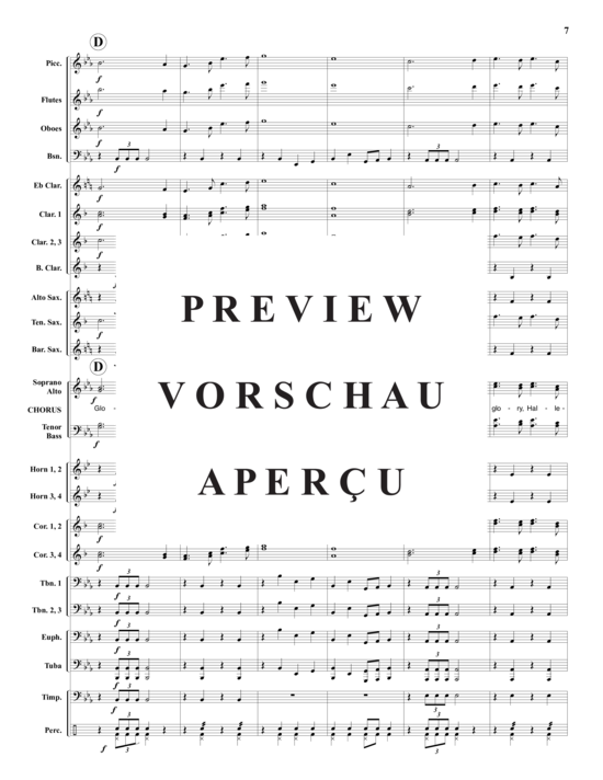 Product gallery: Page 8 of 21 Battle Hymn of the Republic , , (Concert Band + Mixed Choir)