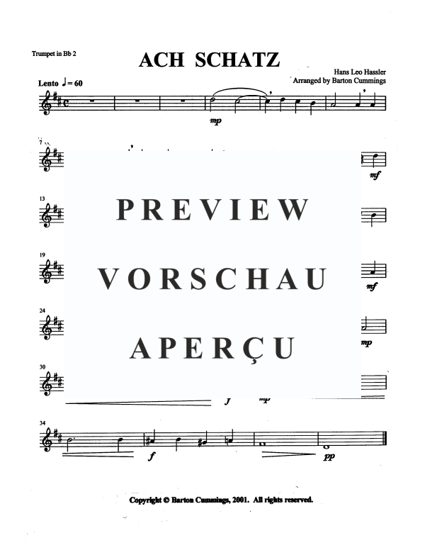 Produktgalerie: Seite 7 von 10 Ach Schatz, , Blechbläserquintett