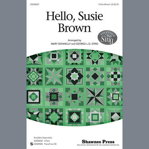 cover: Hello, Susie Brown, Mary Donnelly, Chor