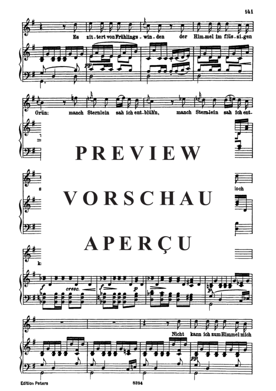 gallery: Der liebliche Stern D.861 , , (Gesang hoch + Klavier)