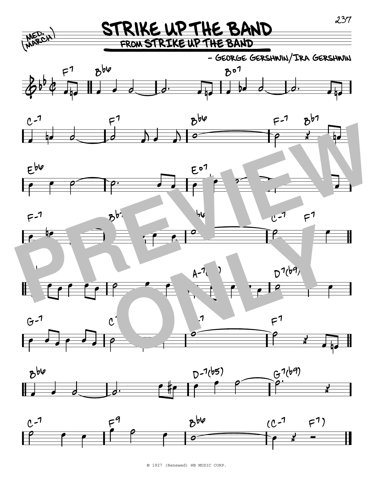 Produktbild zu: Strike Up The Band