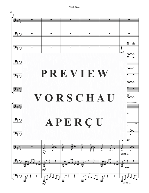 Produktgalerie: Seite 6 von 11 Noel, Noel, , (Tuba Ensemble EEEEEETTTTTT)