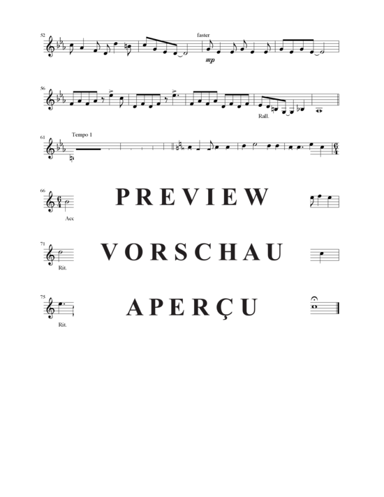 Produktgalerie: Seite 11 von 13 Spiritual Offerings, , (2xTrompete in B/C, Horn in F, Posaune)