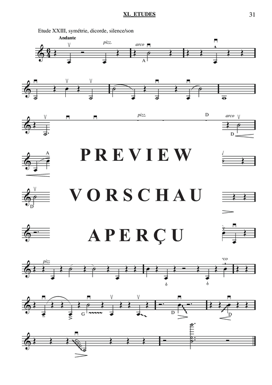 gallery: 40 Études for Violin , , (Geige Solo)
