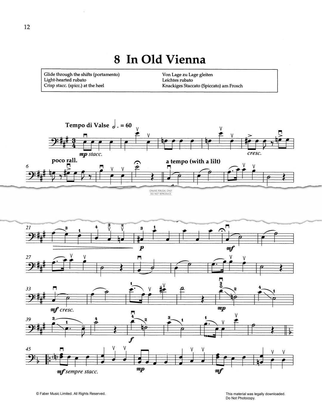 Produktgalerie: Seite 1 von 1 In Old Vienna, Mary Cohen, Violoncello