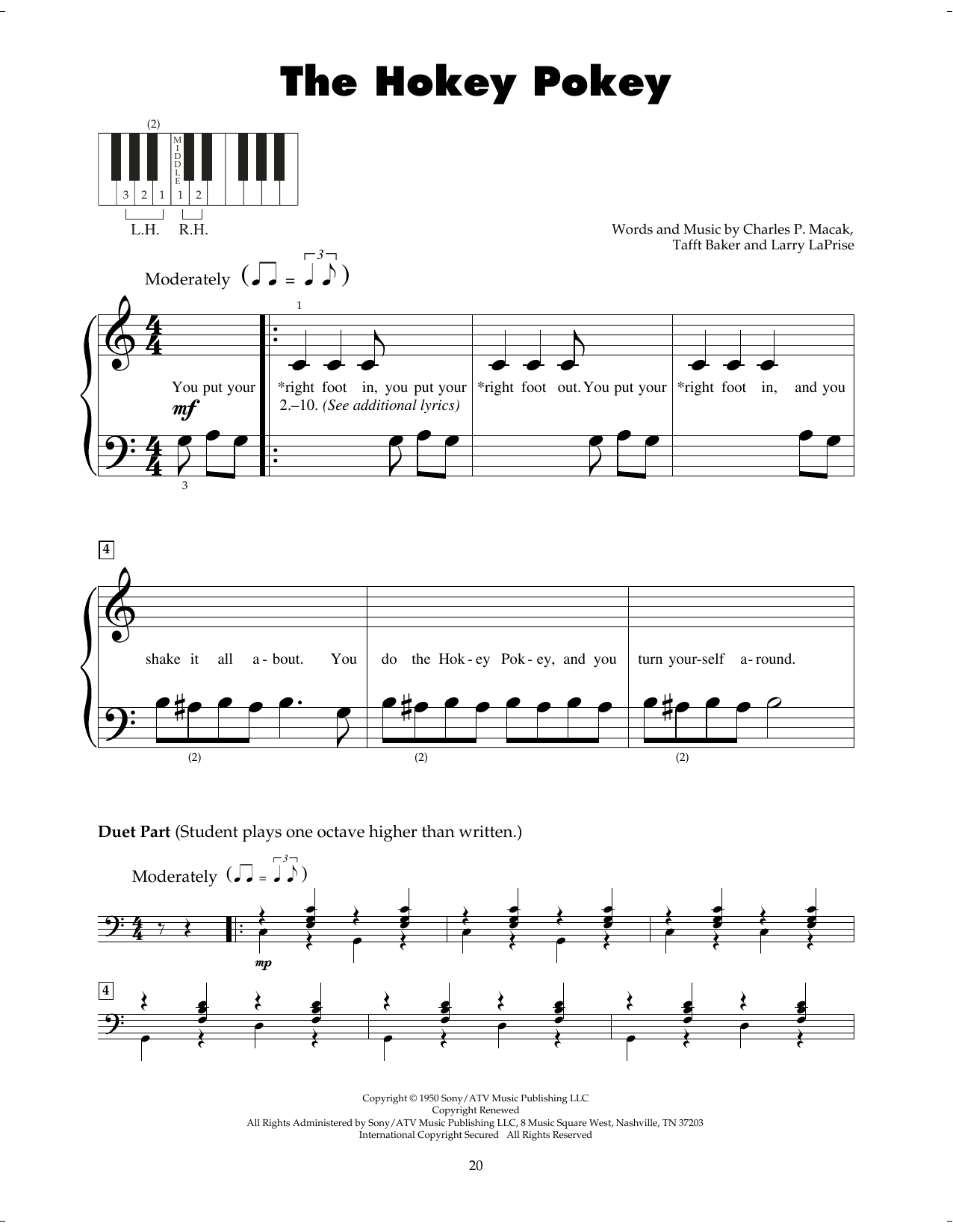 Produktbild zu: The Hokey Pokey