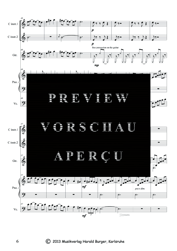 Produktgalerie: Seite 9 von 11 Burqa, , Gemischtes Ensemble - Partitur
