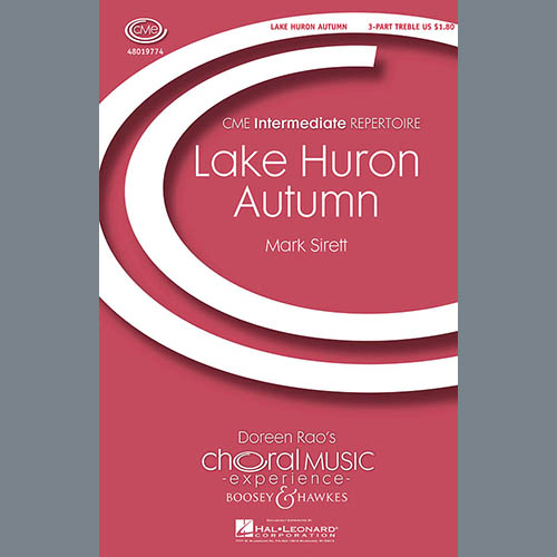 cover: Lake Huron Autumn, Mark Sirett