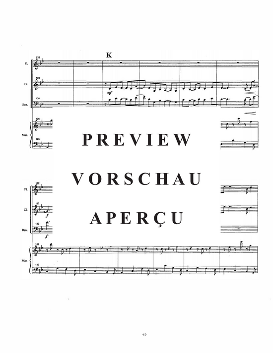 Product gallery: Page 14 of 21 Fantasy Quartet , , (flute, clarinet, bassoon and marimba)