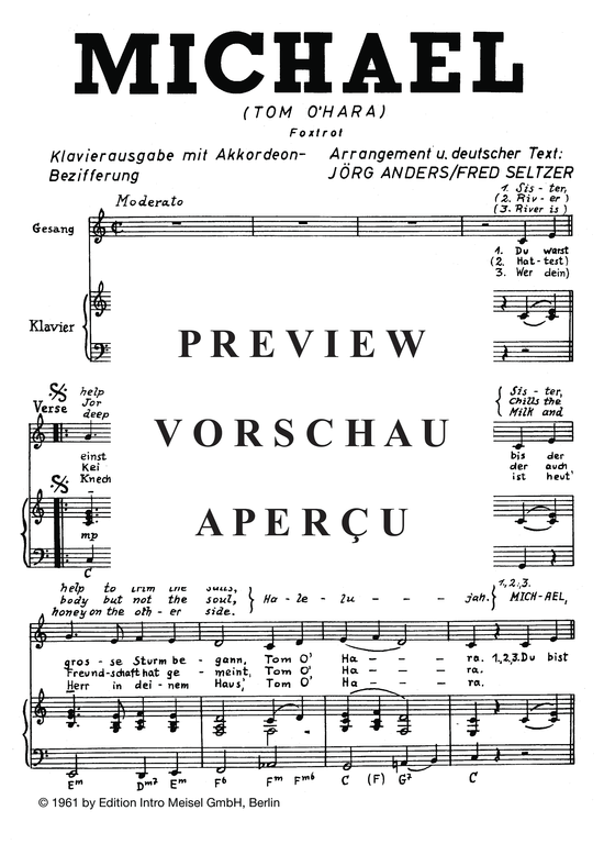 Produktgalerie: Seite 4 von 4 Michael Tom (O´Hara), , Klavier und Gesang
