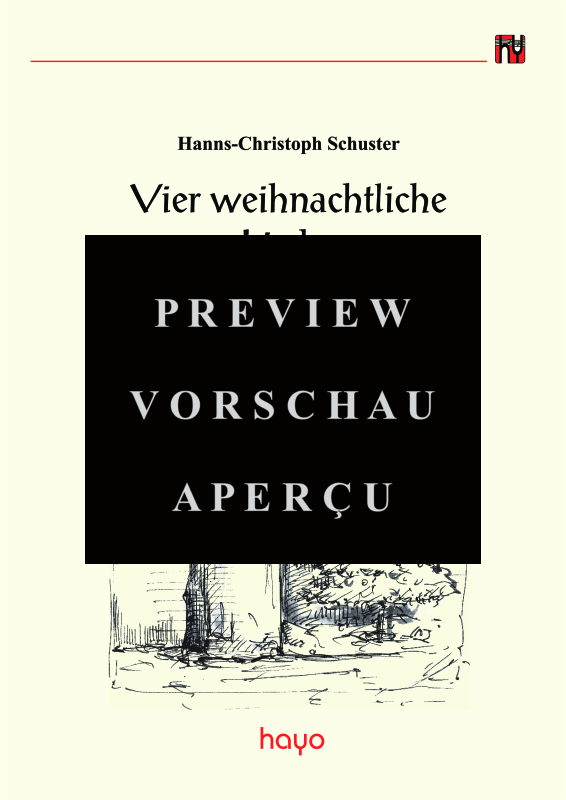 Product gallery: Page 2 of 11 Vier weihnachtliche Lieder, , (female choir SSAA)