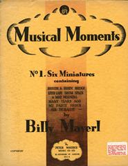 cover: My Party Frock (from 'Musical Moments'), Billy Mayerl