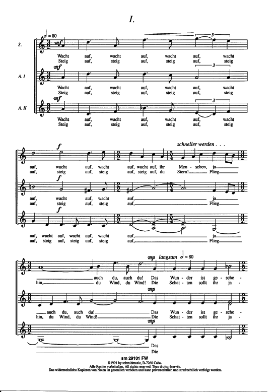 Product picture to: Zwei weihnachtliche Chöre Konrad Seckinger