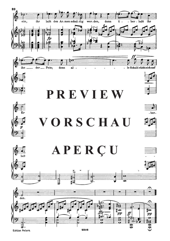 Product gallery: Page 4 of 4 Gesänge des Harfners D.478-2, , High Voice and Piano