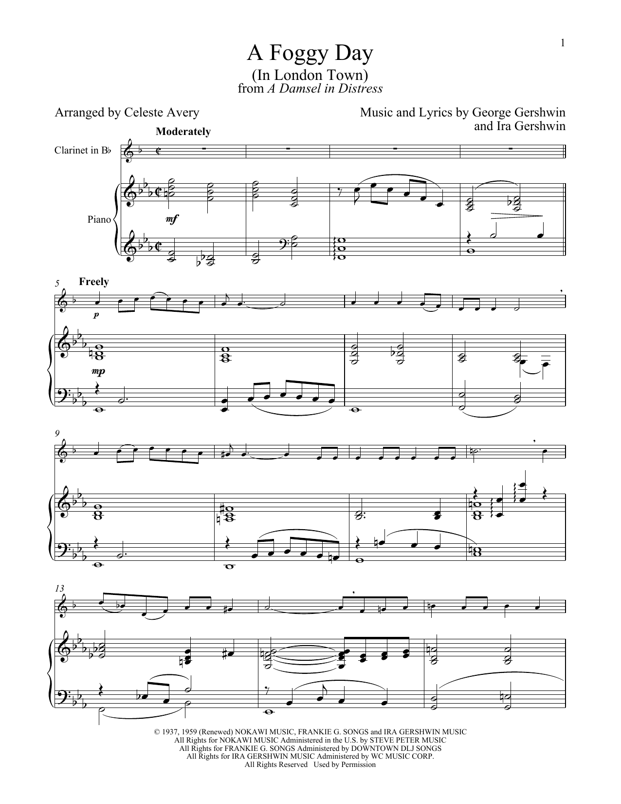 Produktbild zu: A Foggy Day (In London Town) (from A Damsel In Distress)