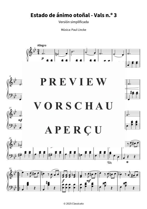 Product gallery: Page 5 of 6 Estado de ánimo otoñal - Versión simplificada, , Piano Solo