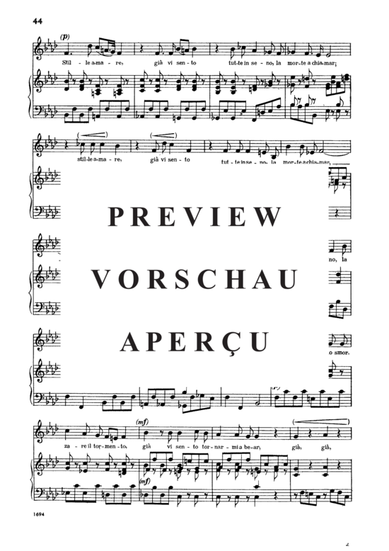 Product gallery: Page 4 of 5 Stille amare, , Alto Solo and Piano