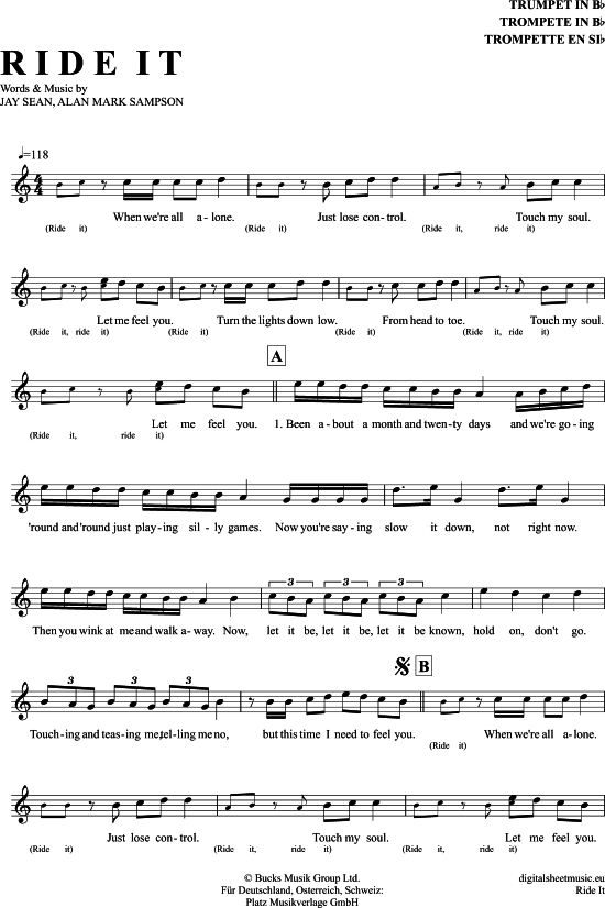 Produktbild zu: Ride It Regard