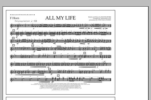 Produktbild zu:  All My Life - F Horn - Tom Wallace