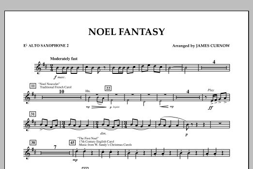 Produktbild zu:  Noel Fantasy - Eb Alto Saxophone 2 - 