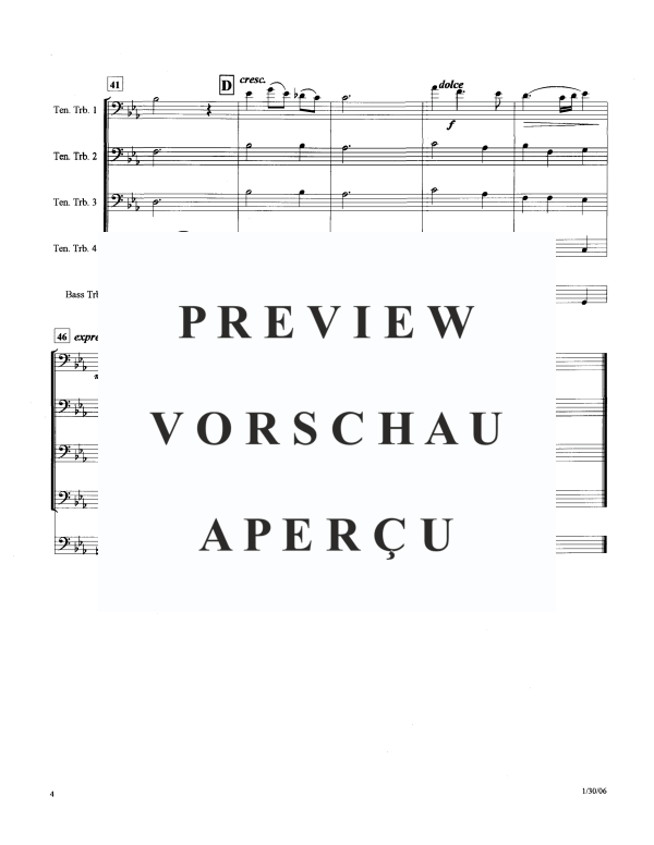 Product gallery: Page 6 of 11 Bist Du Bei Mir, , Trombone Quintet